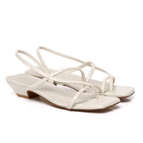 Rem Strappy Heels Heels (Beige)