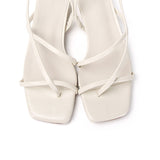 Rem Strappy Heels Heels (Beige)