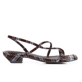 Rem Strappy Heels Heels (Brown)