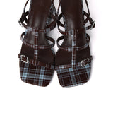 Alana Strappy Block Heels (Espresso)