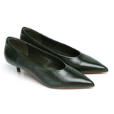 Piper Pumps Heels (Dark Green)