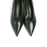 Piper Pumps Heels (Dark Green)