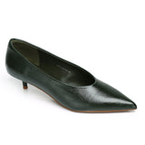 Piper Pumps Heels (Dark Green)
