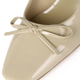Freya Slingback Pumps With Bow (Burlywood)