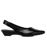 Sage Wedge Pumps (Black)