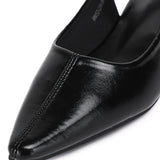 Sage Wedge Pumps (Black)