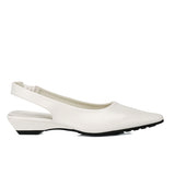 Sage Wedge Pumps (Cream)