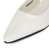 Sage Wedge Pumps (Cream)