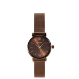 Miller Mesh Strap Analog Watch (Coffee)