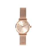 Miller Mesh Strap Analog Watch (Rose Gold)