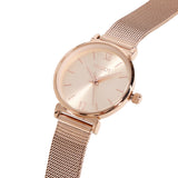 Miller Mesh Strap Analog Watch (Rose Gold)