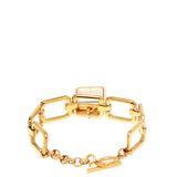Scarlett Stainless Steel Chain Bracelet Watch (Gold)