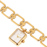 Scarlett Stainless Steel Chain Bracelet Watch (Gold)