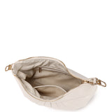 Nyra Pleated Shoulder Bag (Cornsilk)