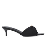 Hazeera Buckle Heels (Black)