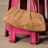 Esme Soft Pleat Shoulder Bag (Khaki)