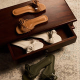 Albie Leaf Sandals (White)