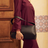 Noelle Two-ways Shoulder Bag (Black)
